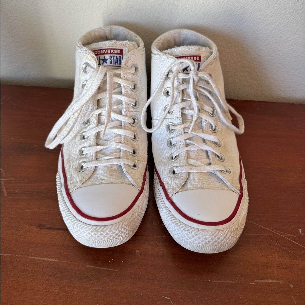 Converse Classic White High-Top Sneakers
